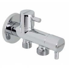 Подвійний кутовий вентиль GENEBRE 1/2" - 1/2" (310905)